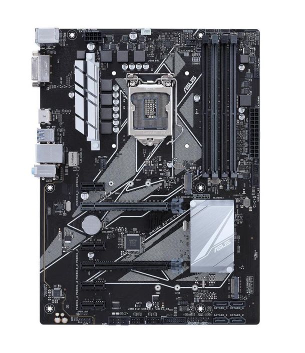 PRIME Z370-P Asus Socket LGA 1151 Intel Z370 Chipset 8th Generation Core Processors Support DDR4 4x DIMM 4x SATA 6.0Gb/s ATX Motherboard (Refurbished)