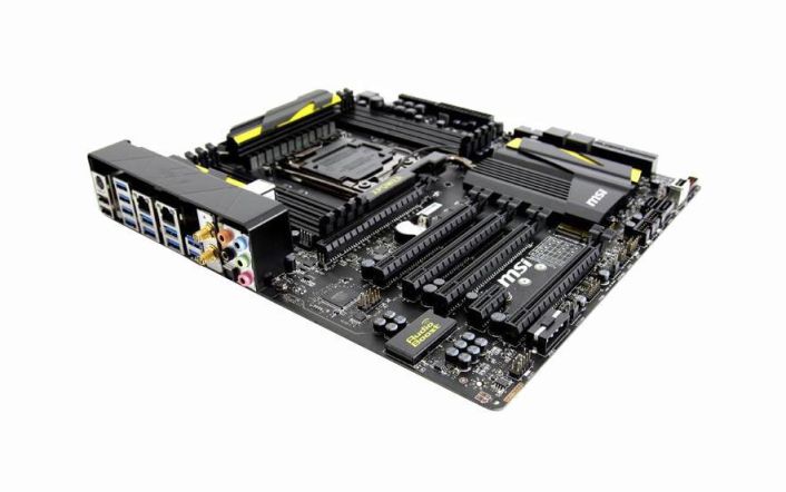 X99S XPOWER AC MSI Socket LGA 2011-3 Intel X99 Express Chipset Core i7 Extreme Edition Processors Support DDR4 8x DIMM 10x SATA 6.0Gb/s Extended-ATX Motherboard (Refurbished)