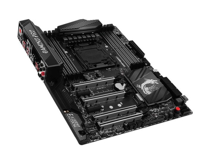 X99A GAMING PRO CARBON MSI Socket LGA 2011-3 Intel X99 Express Chipset Core i7 Extreme Edition Processors Support DDR4 8x DIMM 10x SATA 6.0Gb/s ATX Motherboard (Refurbished)