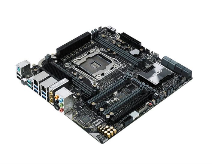 MB-X99M-WS ASUS X99-M WS Socket LGA2011 Intel X99 Chipset micro-ATX Motherboard (Refurbished)