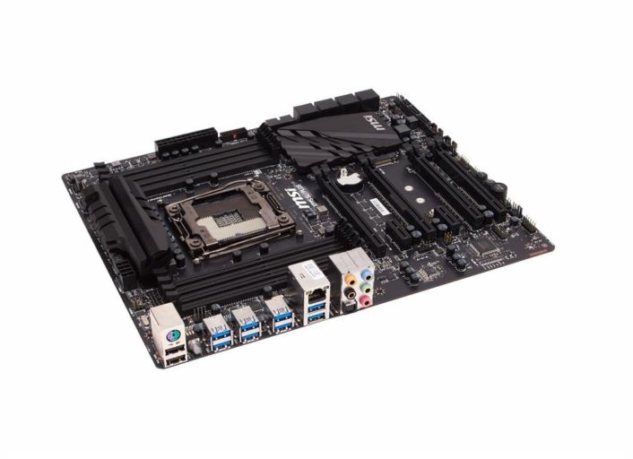 X99S SLI PLUS MSI Socket LGA 2011-3 Intel X99 Chipset Core i7 Extreme Edition Processors Support DDR4 8x DIMM 1x SATA 6.0Gb/s ATX Motherboard (Refurbished)