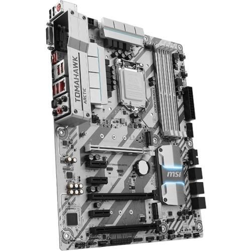 Z270 TOMAHAWK ARCTIC MSI Socket LGA 1151 Intel Z270 Chipset 7th/6th Generation Core i7 / i5 / i3 / Pentium / Celeron Processors Support DDR4 4x DIMM 6x SATA 6.0Gb/s ATX Motherboard (Refurbished)