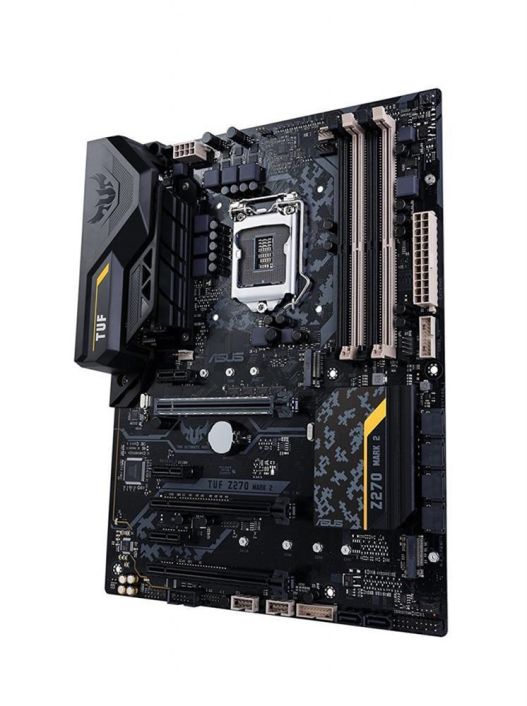 TUF Z270 MARK 2 Asus Socket LGA 1151 Intel Z270 Chipset 7th/6th Generation Core i7 / i5 / i3 / Pentium / Celeron Processors Support DDR4 4x DIMM 6x SATA 6.0Gb/s ATX Motherboard (Refurbished)