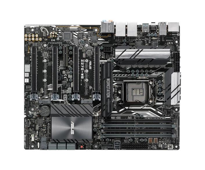 Z270-WS-A1 ASUS Socket LGA 1151 Intel Z270 Chipset 7th/6th Generation Core i7 / i5 / i3 / Pentium / Celeron Processors Support DDR4 4x DIMM 6x SATA 6.0Gb/s ATX Motherboard (Refurbished)