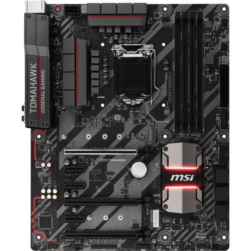 7A68-002R MSI Z270 TOMAHAWK Socket LGA 1151 Intel Z270 Chipset 7th/6th Generation Core i7 / i5 / i3 / Pentium / Celeron Processors Support DDR4 4x DIMM 6x SATA 6.0Gb/s ATX Motherboard (Refurbished)