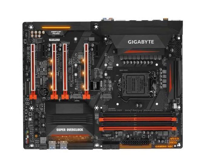 GA-Z270X-Gaming SOC Gigabyte Socket LGA 1151 Intel Z270 Express Chipset Core i7 / i5 / i3 / Pentium / Celeron Processors Support DDR4 4x DIMM 8x SATA 6.0Gb/s ATX Motherboard (Refurbished)