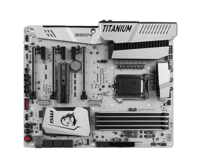 Z270MPOWERGAMINGTITANIUM MSI Socket LGA 1151 Intel Z270 Chipset 7th/6th Generation Core i7 / i5 / i3 / Pentium /Celeron Processors Support DDR4 4x DIMM 6x SATA 6.0Gb/s ATX Motherboard (Refurbished) Z270 MPOWER GAMING TITANIUM