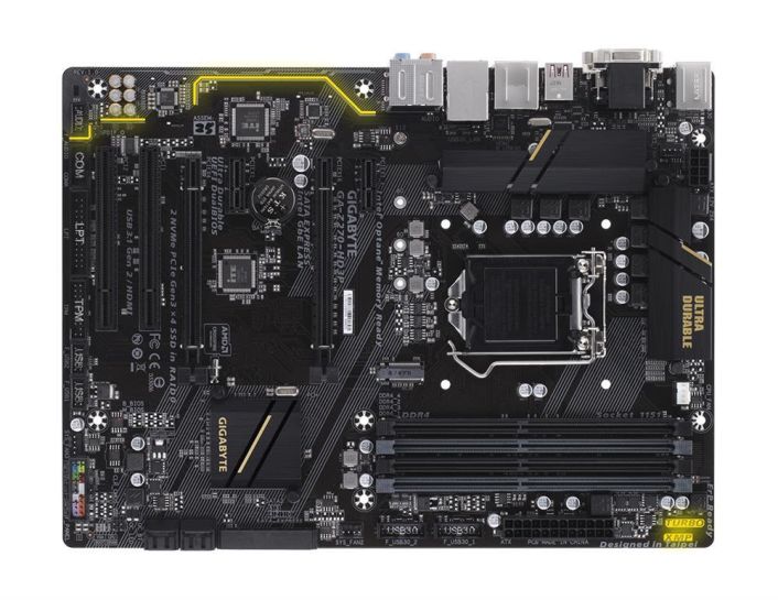 GA-Z270-HD3P (rev. 1.0) Gigabyte Socket LGA 1151 Intel Z270 Express Chipset 7th/6th Generation Core i7 / i5 / i3 / Pentium / Celeron Processors Support DDR4 4x DIMM 6x SATA 6.0Gb/s ATX Motherboard (Refurbished)
