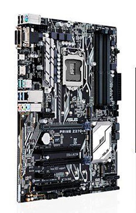 90MB0S30-M0EAY0 ASUS PRIME Z270-K Socket LGA 1151 Intel Z270 Chipset 7th/6th Generation Core i7 / i5 / i3 / Pentium / Celeron Processors Support DDR4 4x DIMM 6x SATA 6.0Gb/s ATX Motherboard (Refurbished)
