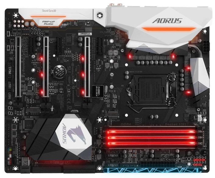 GA-Z270X-Gaming 7 Gigabyte Socket LGA 1151 Intel Z270 Express Chipset 7th/6th Generation Core i7 / i5 / i3 / Pentium / Celeron Processors Support DDR4 4x DIMM 6x SATA 6.0Gb/s ATX Motherboard (Refurbished)