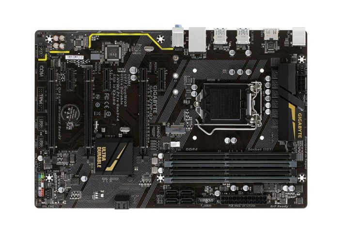 GA-Z270-D3 Gigabyte Socket LGA 1151 Intel Z270 Chipset ATX Motherboard (Refurbished)