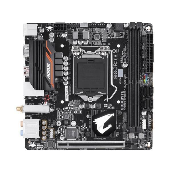 B360NAORUSGAMINGWIFIrev10 Gigabyte Socket LGA 1151 Intel B360 Express Chipset 8th Generation Core i7 / i5 / i3 / Pentium / Celeron Processors Support DDR4 2xDIMM 4x SATA 6.0Gb/s Mini-ITX Motherboard Refurbished (Refurbished)