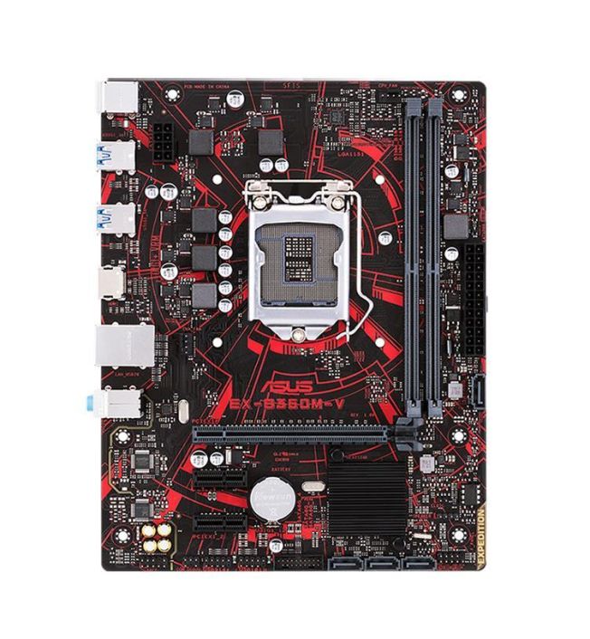 EX-B360M-V ASUS Socket LGA 1151 Intel B360 Chipset 8th Generation Core i7 / i5 / i3 / Pentium / Celeron Processors Support DDR4 2x DIMM 4x SATA 6.0Gb/s Micro-ATX Motherboard (Refurbished)