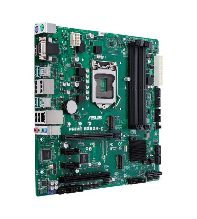 90MB0W80-M0EAYC ASUS PRIME B360M-C/CSM Socket LGA 1151 Intel B360 Chipset 8th Generation Core i7 / i5 / i3 / Pentium G/ Celeron G Processors Support DDR4 4x DIMM 6x SATA 6.0Gb/s Micro-ATX Motherboard (Refurbished)