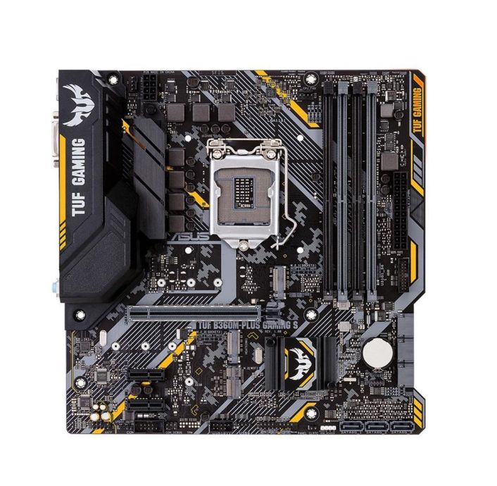 TUF B360M-PLUS GAMING S ASUS Socket LGA 1151 Intel B360 Chipset 8th Generation Core i7 / i5 / i3 / Pentium / Celeron Processors Support DDR4 4x DIMM 6x SATA 6.0Gb/s Micro-ATX Motherboard (Refurbished)