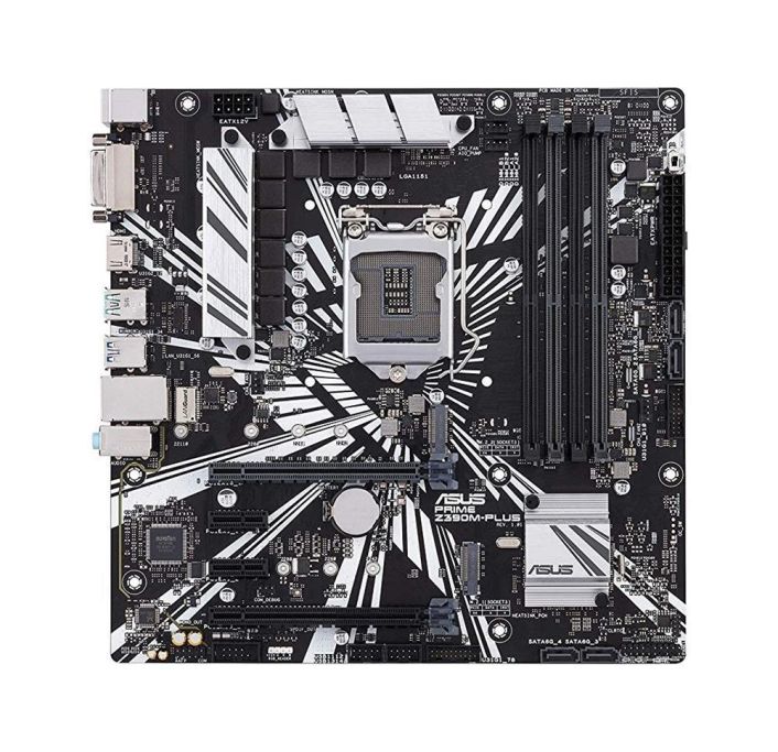 90MB0ZA0-M0AAY0 ASUS TUF B360M-PLUS GAMING Socket LGA 1151 Intel B360 Chipset 8th Generation Core i7 / i5 / i3 / Pentium / Celeron Processors Support DDR4 4x DIMM 6x SATA 6.0Gb/s Micro-ATX Motherboard (Refurbished)