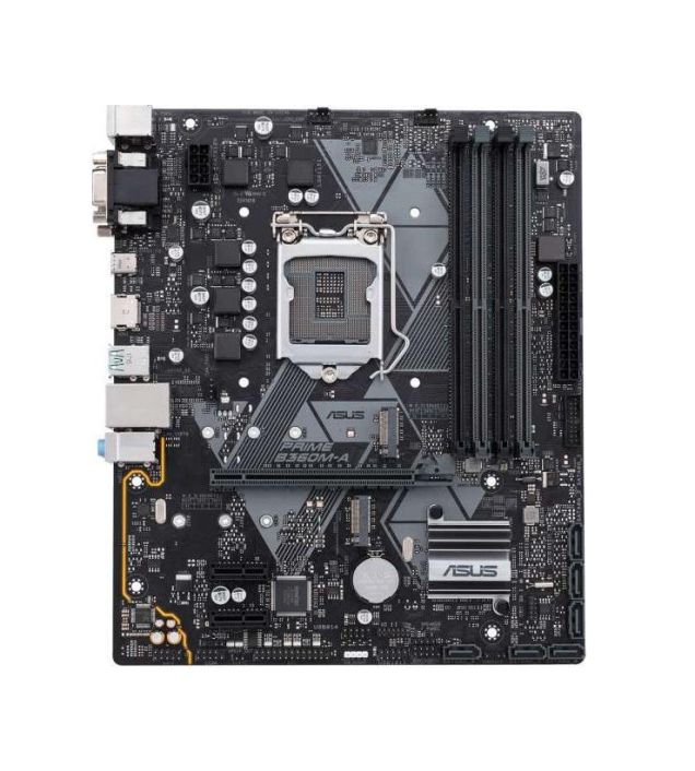 90MB0WQ0-M0EAY0 ASUS B360M-A Socket LGA 1151 Intel B360 Chipset 8th Generation Core i7 / i5 / i3 / Pentium / Celeron Processors Support DDR4 4x DIMM 6x SATA 6.0Gb/s Micro-ATX Motherboard (Refurbished)