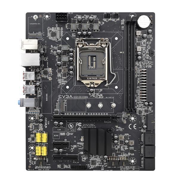 112-CS-E365-KR EVGA Socket LGA 1151 Intel B360 Chipset Intel Core i3 / i5 / i7 Processors Support DDR4 2x DIMM 6x SATA3 6.0Gb/s Micro-ATX Motherboard (Refurbished)