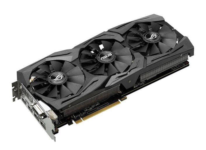 90YV09M6-M0NM00 ASUS ROG-STRIX-GTX1080-8G-11GBPS Nvidia GeForce 8GB GDDR5X 256-Bit 2x HDMI / 2x DisplayPort / HDCP/ DVI-D PCI-Express 3.0 Video Graphics Card