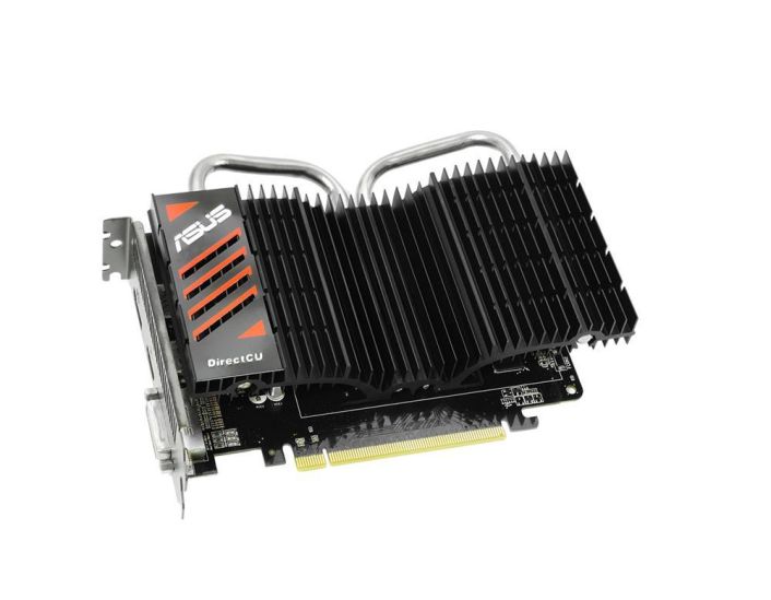 HD7750-DCSL-1GD5 ASUS AMD Radeon HD 7750 1GB GDDR5 128-Bit HDMI / DisplayPort / DVI / D-Sub / HDCP Support PCI-Express 3.0 Video Graphics Card
