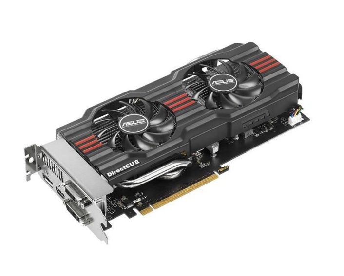 GTX660-DC2-2GD5 ASUS Nvidia GeForce GTX 660 2GB GDDR5 192-Bit HDMI / DisplayPort / Dual DVI-I / DVI-D PCI-Express 3.0 x16 Video Graphics Card