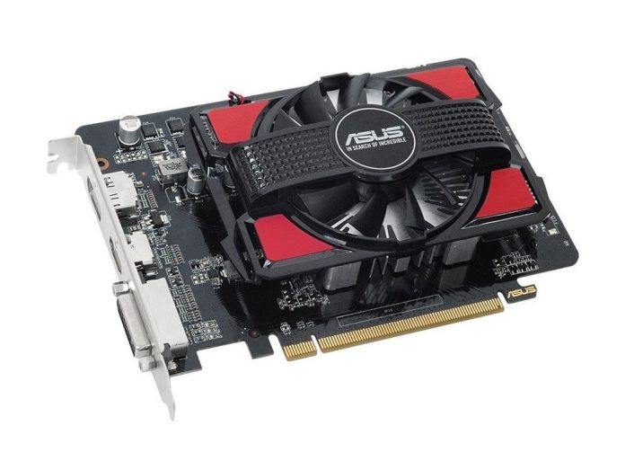 R7250-1GD5-V2 ASUS AMD Radeon R7 250 1GB GDDR5 128-Bit HDMI / DisplayPort / DVI-I PCI-Express 3.0 Video Graphics Card