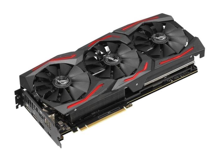ROG-STRIX-RTX2060-O6G-EVO-GAMING ASUS Nvidia GeForce RTX 2060 8GB GDDR6 192-Bit 2x HDMI / 2x DisplayPort / HDCP Support PCI-Express 3.0 Video Graphics Card