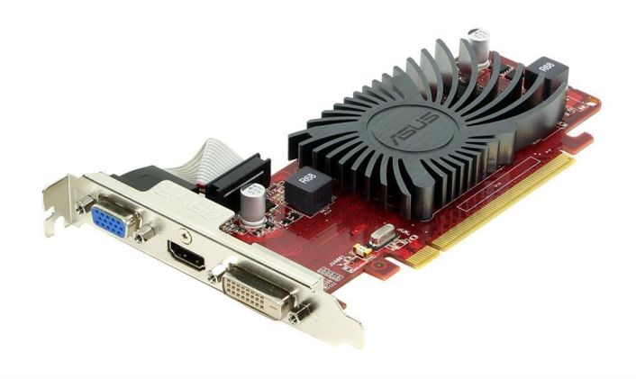 R5230-SL-1GD3-L ASUS AMD Radeon R5 230 1GB DDR3 64-Bit HDMI / DVI-D / D-Sub HDCP Support PCI-Express 2.1 Video Graphics Card