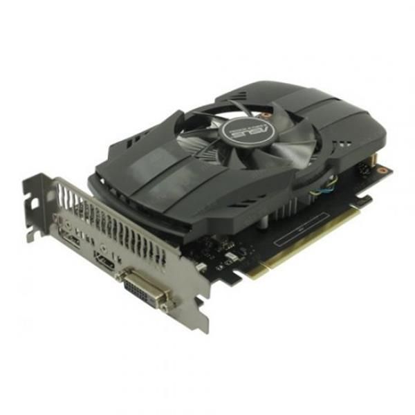 PH-GTX1650-4G ASUS Nvidia GeForce GTX 1650 4GB GDDR5 128-Bit HDMI / DisplayPort / DVI-D / HDCP PCI-Express 3.0 Video Graphics Card