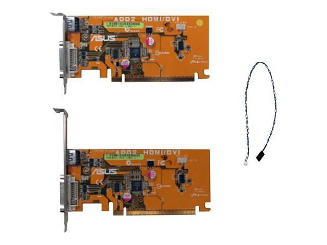 90-C1BKL5-00UBY00Z ASUS ADD2 HDMI / DVI PCI-Express x16 Low Profile Video Graphics Card