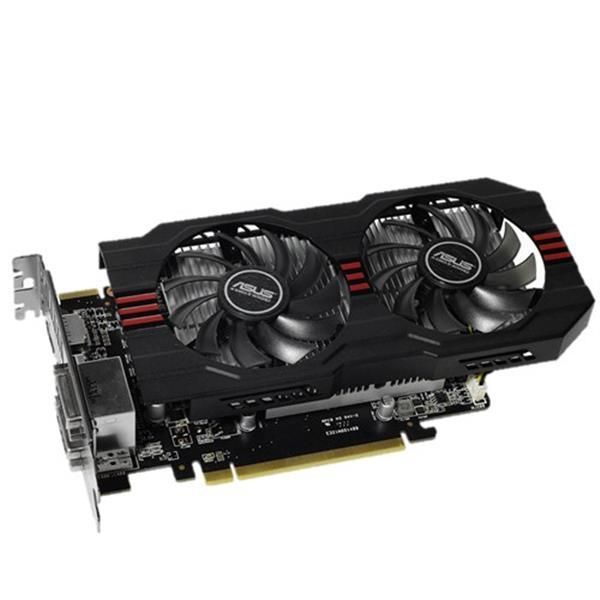 R7260X-OC-2GD5 ASUS AMD Radeon R7 260X 2GB GDDR5 128-Bit HDMI / DisplayPort / DVI-I / DVI-D / HDCP Support PCI-Express 3.0 Video Graphics Card