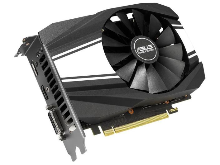 PH-GTX1660-6G ASUS Nvidia GeForce GTX 1660 6GB GDDR5 192-Bit HDMI / DisplayPort / DVI-D / HDCP PCI-Express 3.0 Video Graphics Card