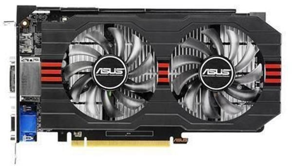 GTX650TI-OC-2GD5-A1 ASUS GTX650TI-OC-2GD5 Nvidia GeForce GTX 650 Ti 2GB GDDR5 128-Bit HDMI / VGA / DVI/-D / HDCP PCI-Express 3.0 Video Graphics Card