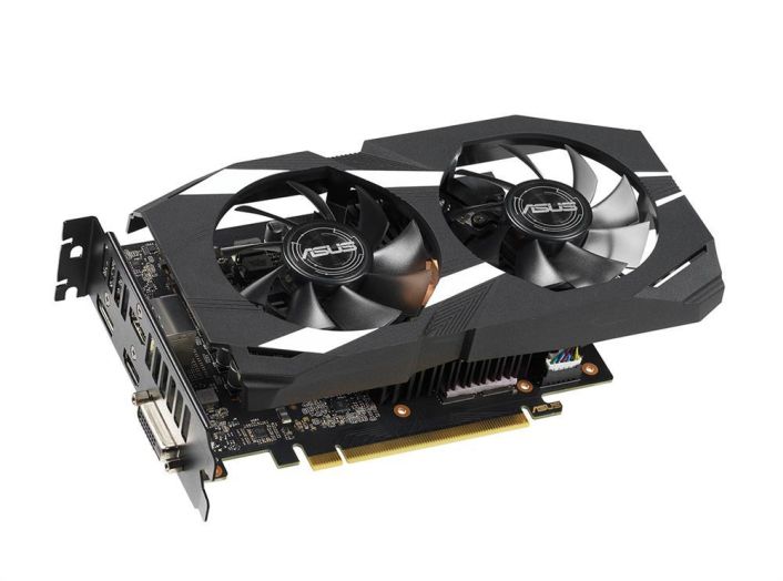 DUAL-GTX1660TI-6G ASUS Nvidia GeForce GTX 1660 Ti 6GB GDDR6 192-Bit 2x HDMI / DisplayPort / DVI-D / HDCP PCI-Express 3.0 Video Graphics Card