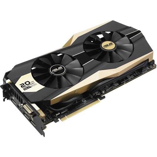 GOLD20TH-GTX980-P-4GD5 ASUS Nvidia GeForce GTX 980 4GB GDDR5 256-Bit HDMI / 3x DisplayPort / DVI-I / HDCP Support PCI-Express 3.0 Video Graphics Card