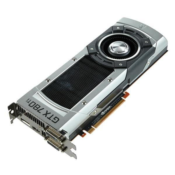 GTX780TI-3GD5 ASUS Nvidia GeForce GTX 780 Ti 3GB GDDR5 384-Bit DVI / HDMI / Display Port / HDCP PCI-Express 3.0 Video Graphics Card