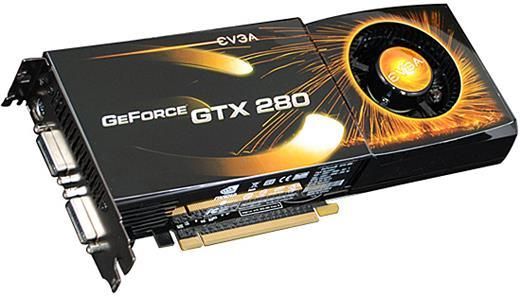 01G-P3-1282-ER EVGA Nvidia GeForce GTX 280 Superclocked 1GB DDR3 Dual DVI/ HDCP PCI-Express Video Graphics Card