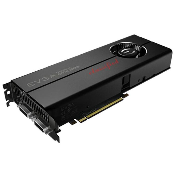 VCE01G-P3-1180 EVGA GeForce GTX 285 1GB DDR2 PCI Express DVI Video Graphics Card