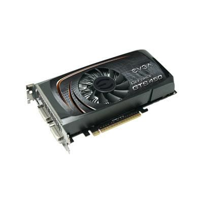 EV10XGTS450-1 EVGA Nvidia GeForce GTS 450 (Fermi) 1GB GDDR5 128-Bit Dual DVI/ Mini HDMI/ HDCP Ready/ SLI Support PCI-Express 2.0 x16 Video Graphics Card