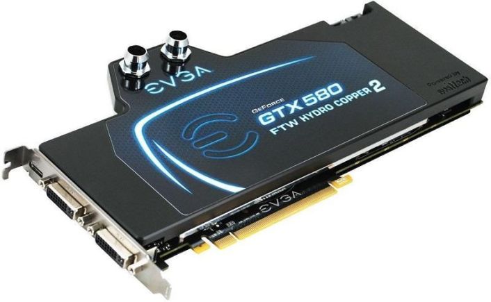 03G-P3-1591-AR EVGA GeForce GTX 580 Hydro Copper 2 3GB GDDR5 384-Bit HDCP Ready/ SLI Support PCI-Express 2.0 x16 Video Graphics Card