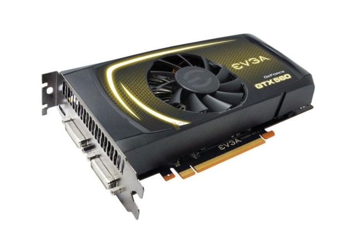 01G-P3-1460-KR EVGA Nvidia GeForce GTX 560 1GB GDDR5 256-Bit Mini HDMI / Dual DVI PCI-Express 2.0 x16 HDCP Ready SLI Support Video Graphics Card