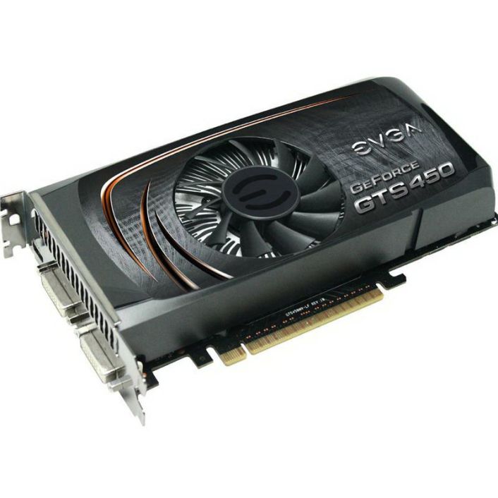 01GP31450TR EVGA GeForce GTS 450 FPB 1GB 128-Bit GDDR5 PCI Express 2.0 x16 HDCP Ready/ SLI Supported Video Graphics Card