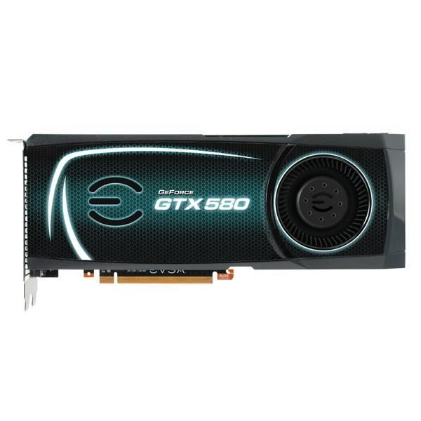 EVG-GFGTX580-L EVGA Nvidia GeForce GTX 580 1536MB GDDR5 384-Bit Mini HDMI / Dual DVI PCI-Express 2.0 x16 Video Graphics Card