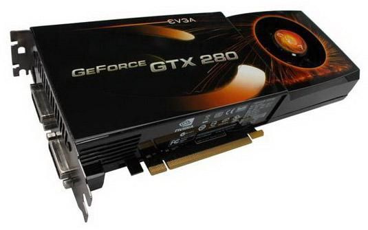 01G-P3-1280-RX EVGA GeForce GTX 280 1GB 512-Bit GDDR3 PCI Express 2.0 x16 Dual DVI/ S-video Out/ HDMI Video Graphics Card
