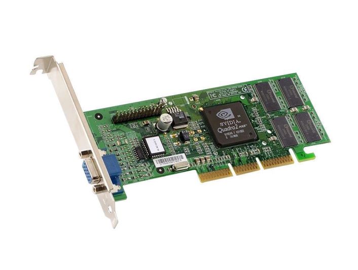 VCQ2EX Nvidia Quadro2 Mxr 32MB Vga Agp Video Graphics Card