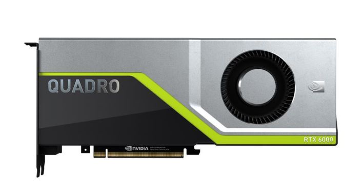 Quadro RTX 6000 Nvidia 24GB GDDR6 DisplayPort PCI-Express 3.0 x16 Video Graphics Card
