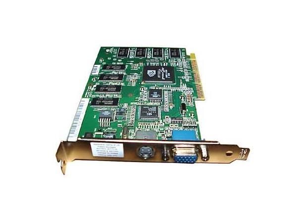 GEFORCE2MX-64-TV Nvidia 32MB 64-Bit AGP Video Graphics Card With VGA And Tv-Out