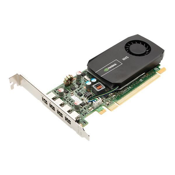 VCNVS510DVI-PB PNY NVS 510 2GB DDR3 128-Bit PCI Express 3.0 x16 4x Mini Displayport Low Profile Workstation Video Graphics Card