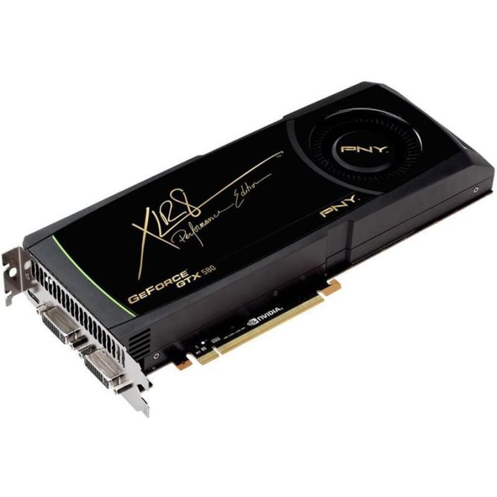 GMGTX58N2H15ZPB PNY nVidia GeForce GTX 580 1536MB PCI Express DVI-I Dual Link/ Mini HDMI Video Graphics Card