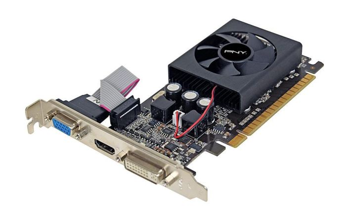 VCGGT610XPB-CO-PB-RC PNY GeForce GT610 1GB 64-Bit DDR3 PCI Express 2.0 x16 HDCP Ready/ HDMI/ D-Sub/ DVI Video Graphics Card